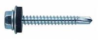 кров. саморезы по М Е Т А Л Л У  диам. 4,8/5,5mm + шайба EPDM